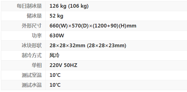 IM-130A (-23)一体式制冰机