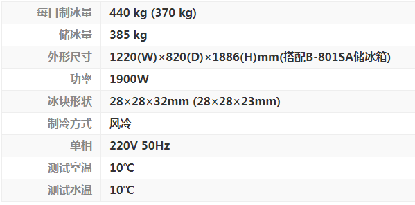 IM-220AA+IM-220AA 组合式制冰机